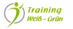 Training weiß-grün Logo